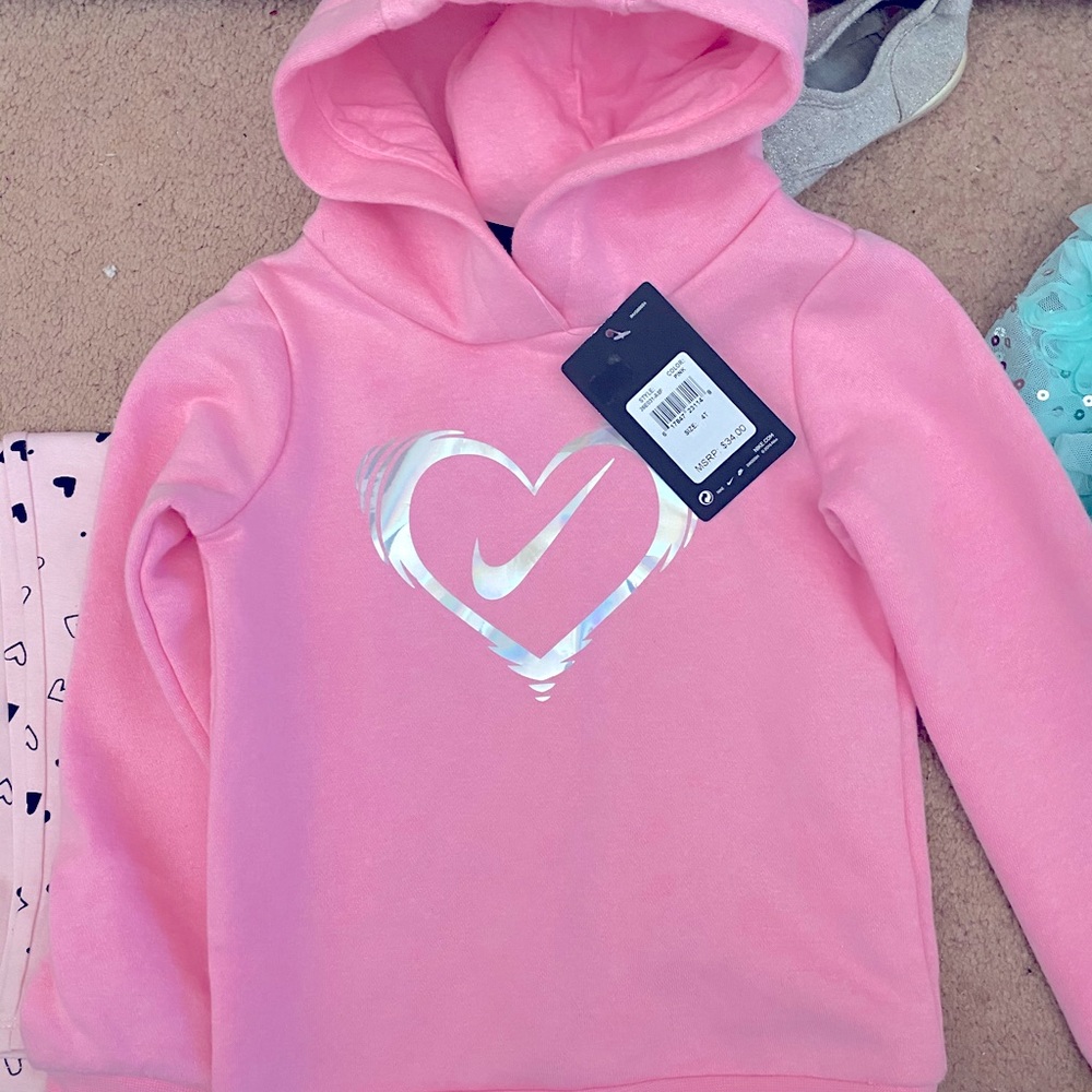 Children pick Nike hoodie